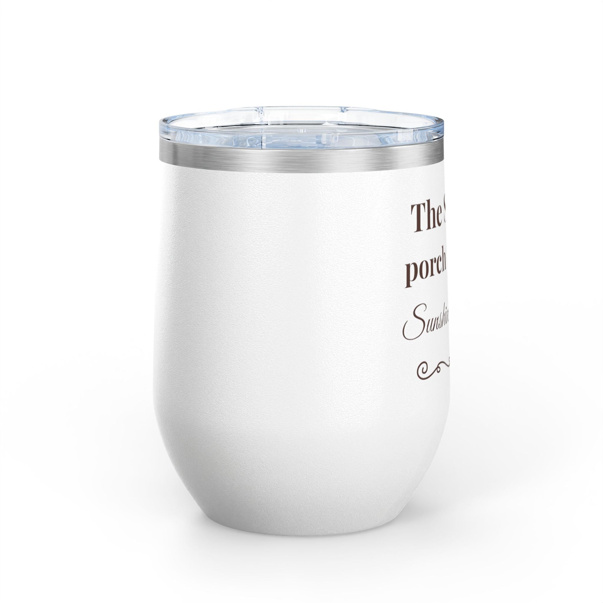 🫶 Personalized “Sunshine & Grace” Porch Tumbler – 12oz Insulated Stainless Steel Cup