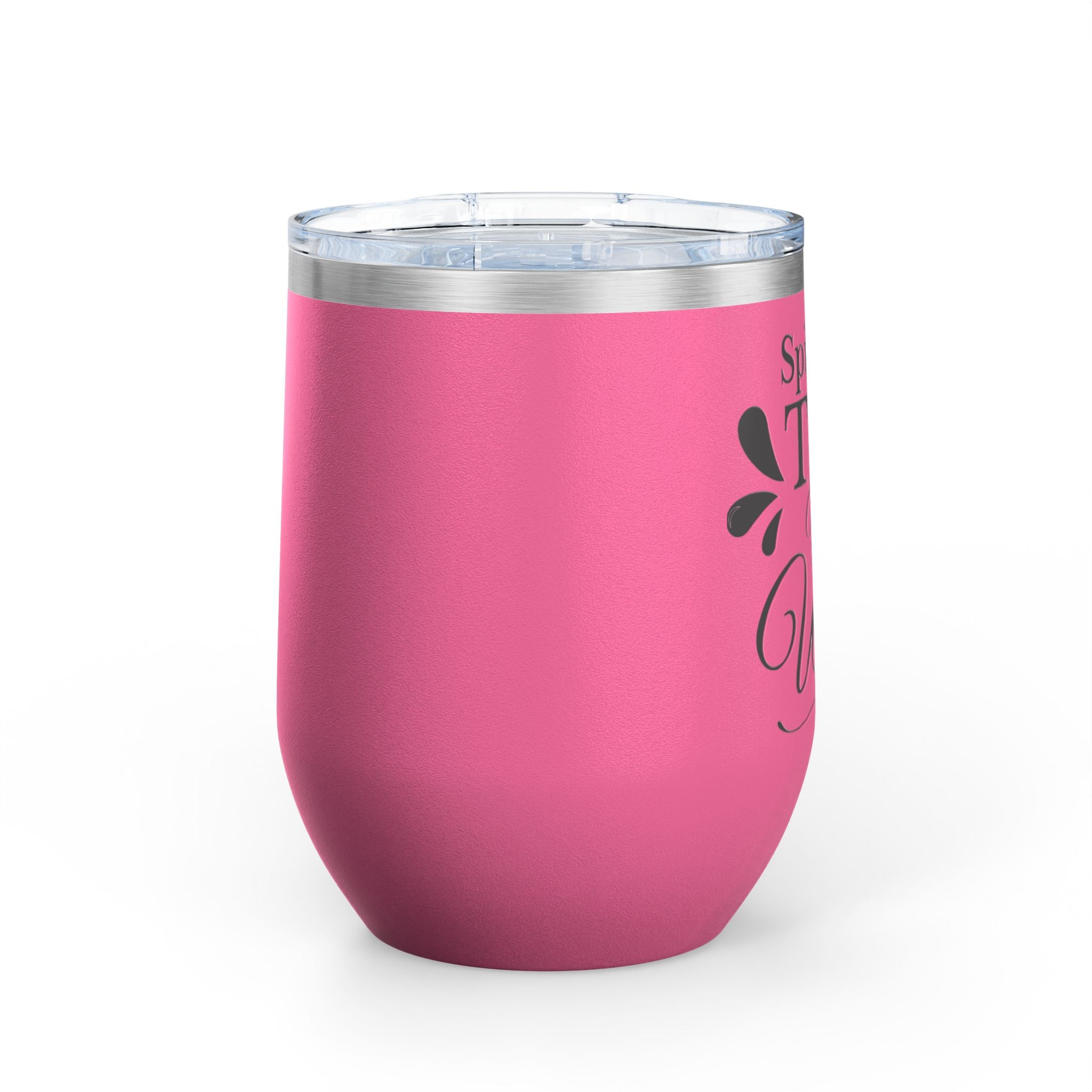 🫖 Spill the Tea, Not the Wine – Insulated Stainless Steel Tumbler (12oz)