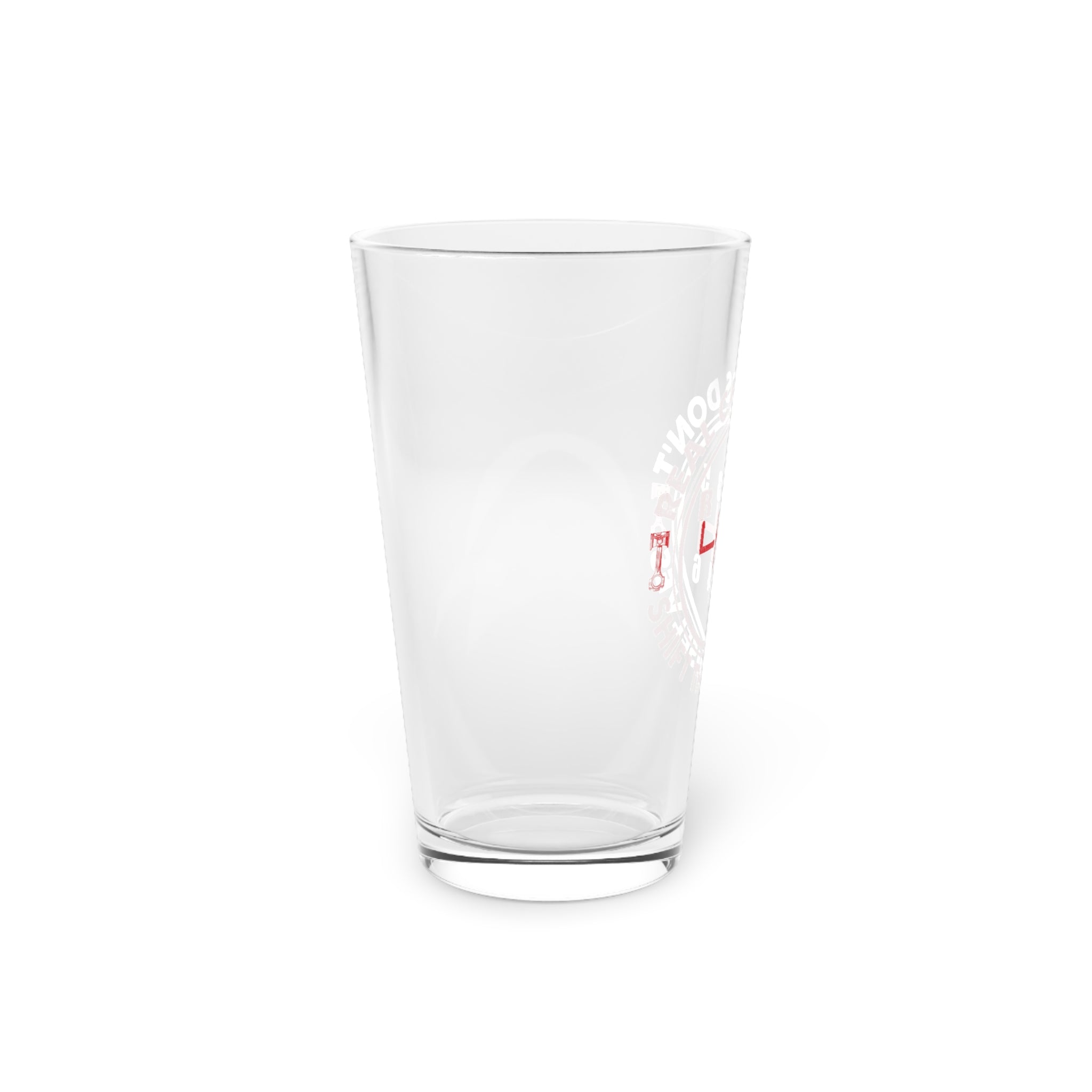 Gear Shift Pint Glass - 16oz - Perfect for Car Enthusiasts and Celebrations