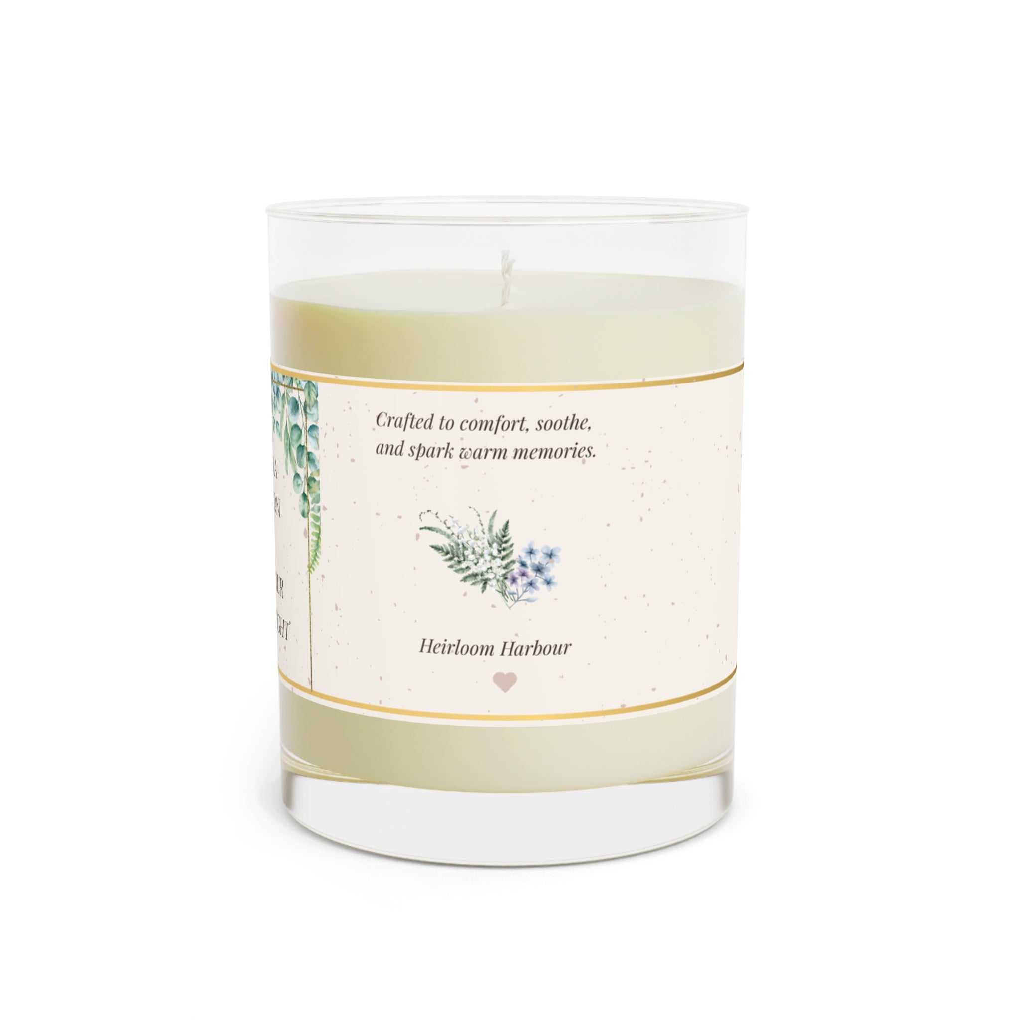 🕯️Personalized Soy Candle Gift – Custom Name & Quote – 9 oz Scented Jar with 3 Scents