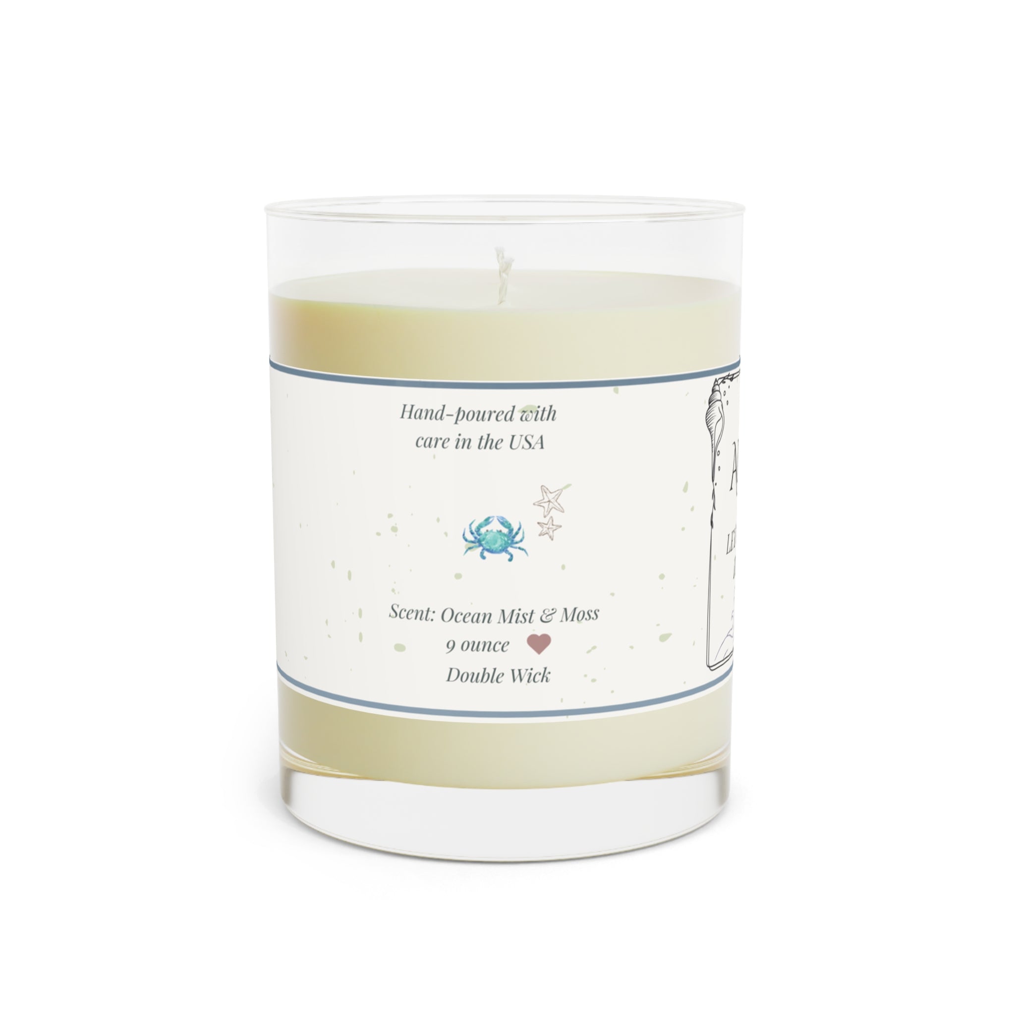 🕯️Personalized Soy Candle Gift – Custom Name & Quote – 9 oz Scented Jar with 3 Scents