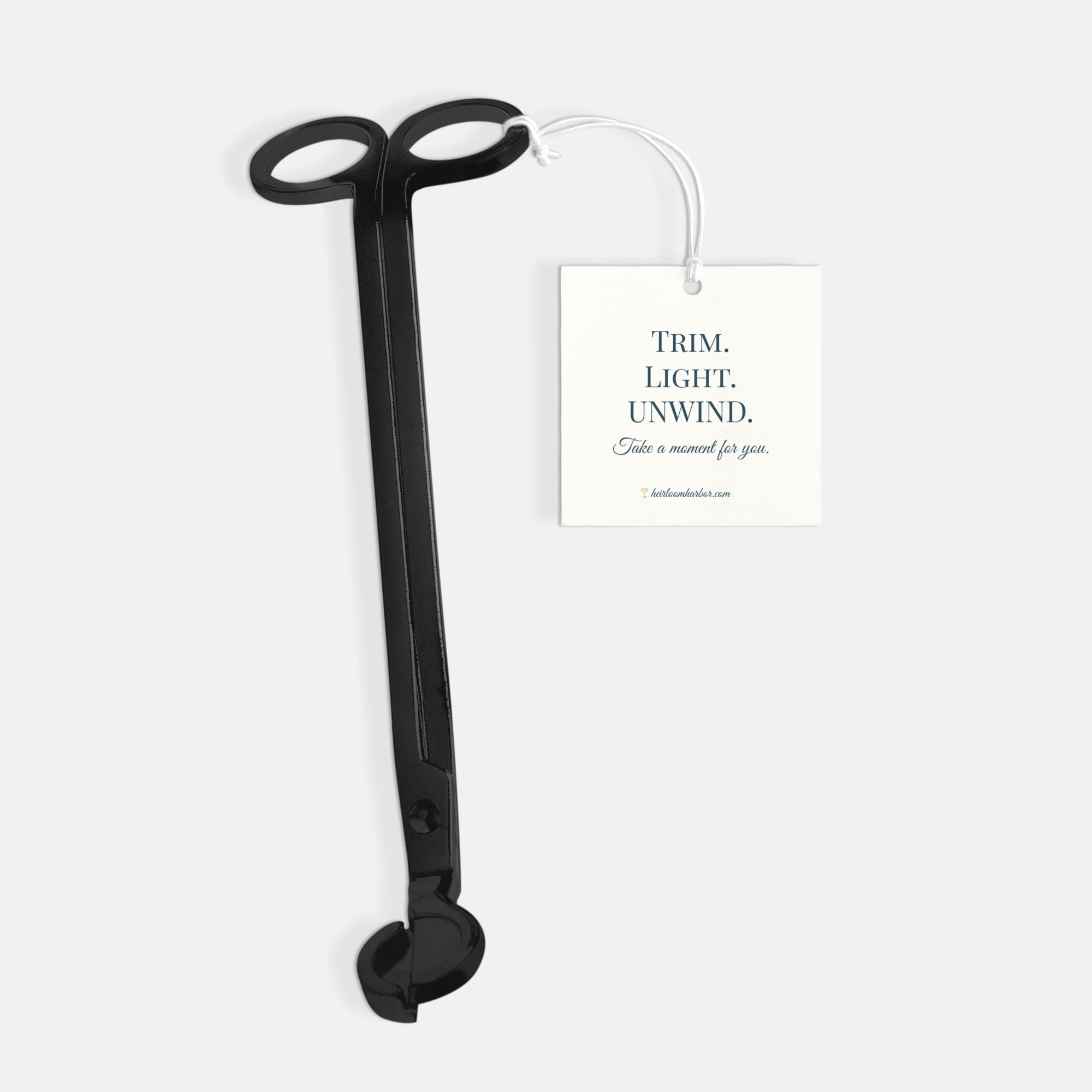 Candle Wick Trimmer – Gold, Silver, or Black with Gift Tag | Trim. Light. Unwind.