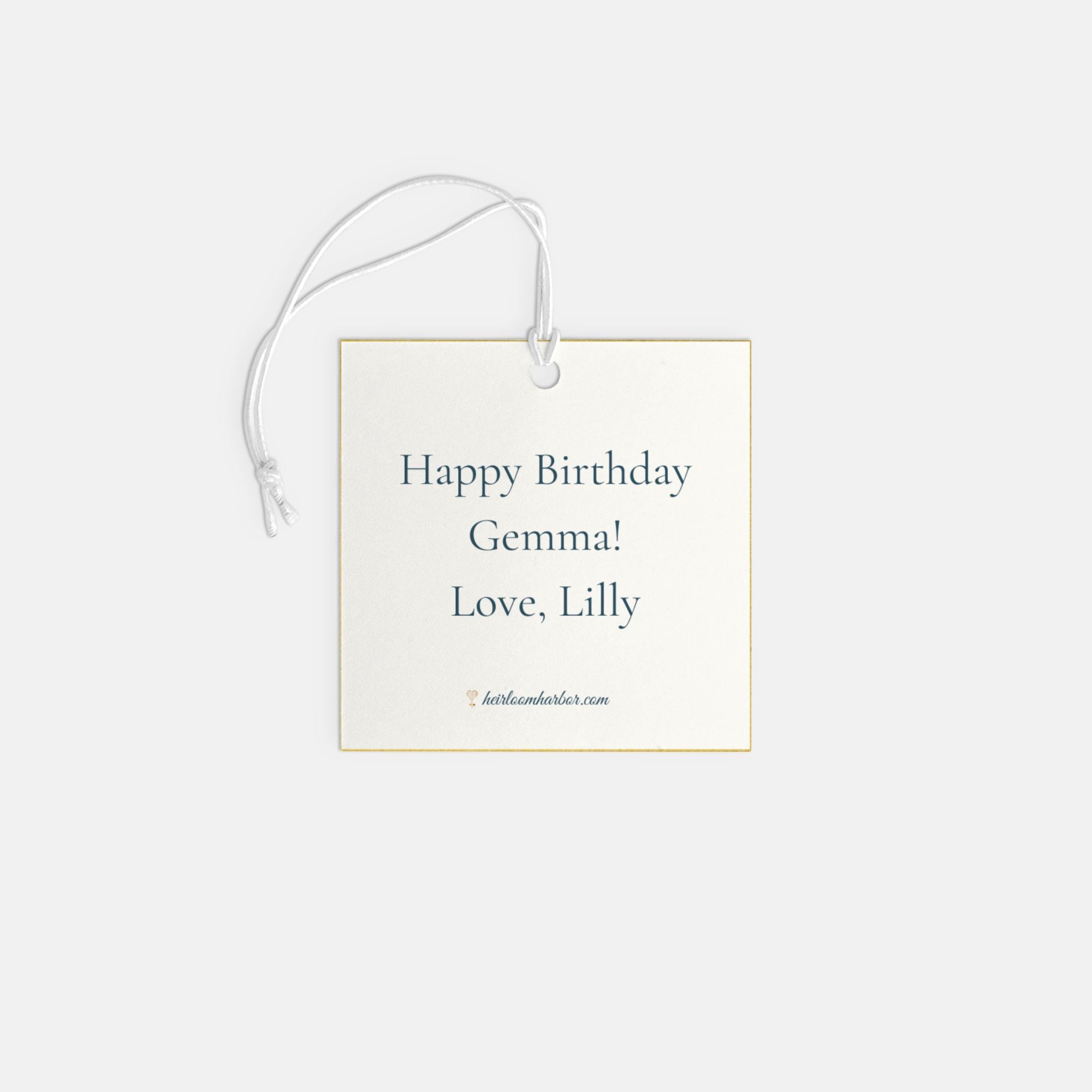 Custom Wick Trimmer with Personalized Gift Tag – Gold, Silver, or Black | Candle Care Tool