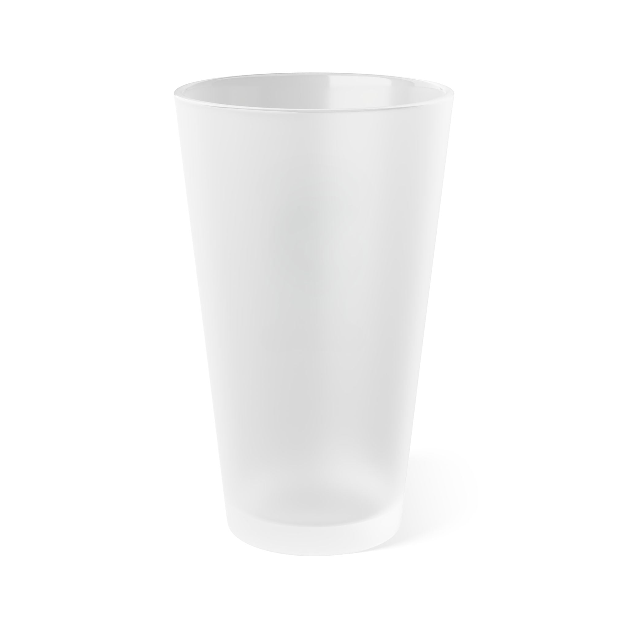 Fishing Legend Frosted Pint Glass - 16oz Outdoor Drinkware for Anglers
