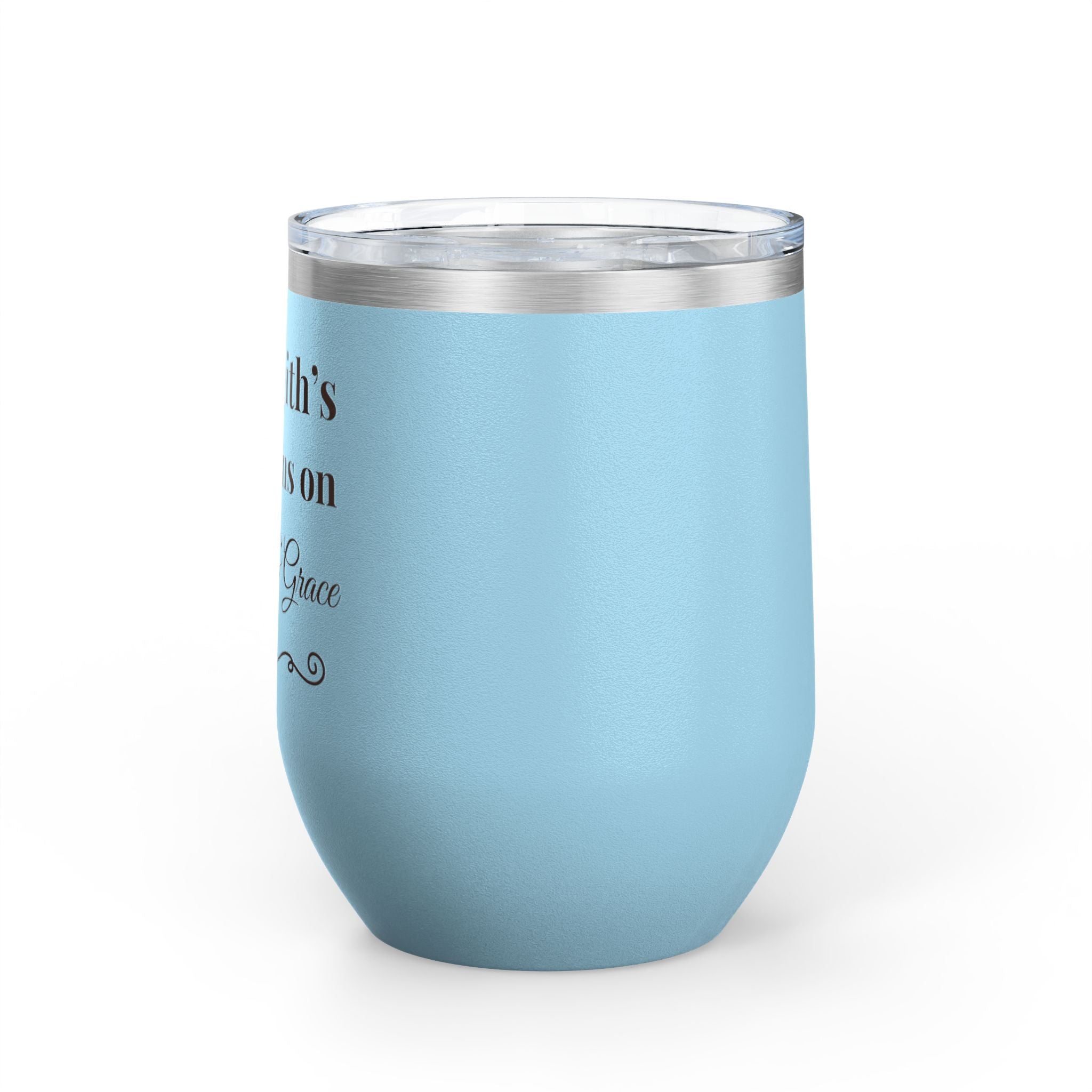 🫶 Personalized “Sunshine & Grace” Porch Tumbler – 12oz Insulated Stainless Steel Cup