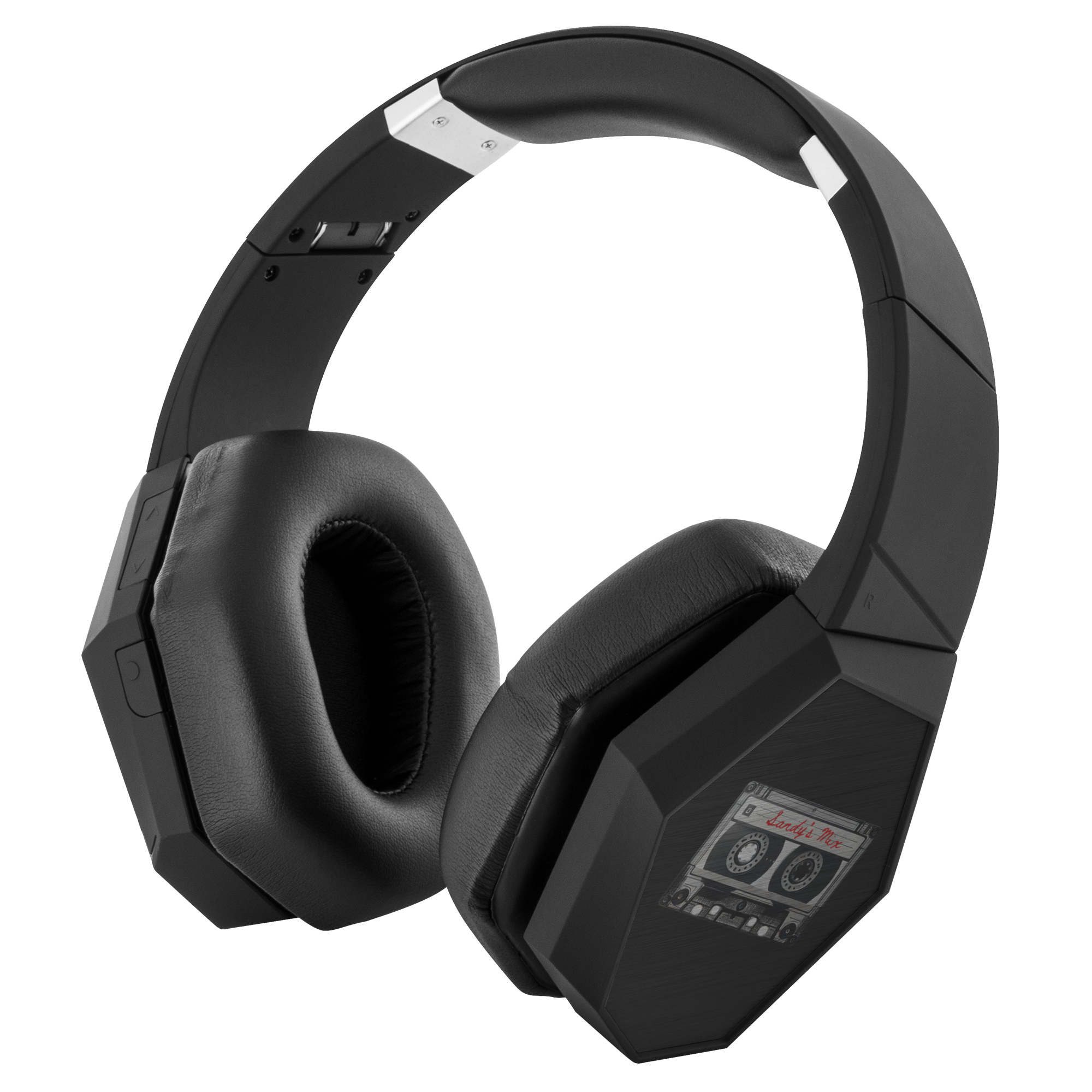 Custom_Retro_Mixtape_Wireless_Headphones_Standing_Angle_Mockup.png