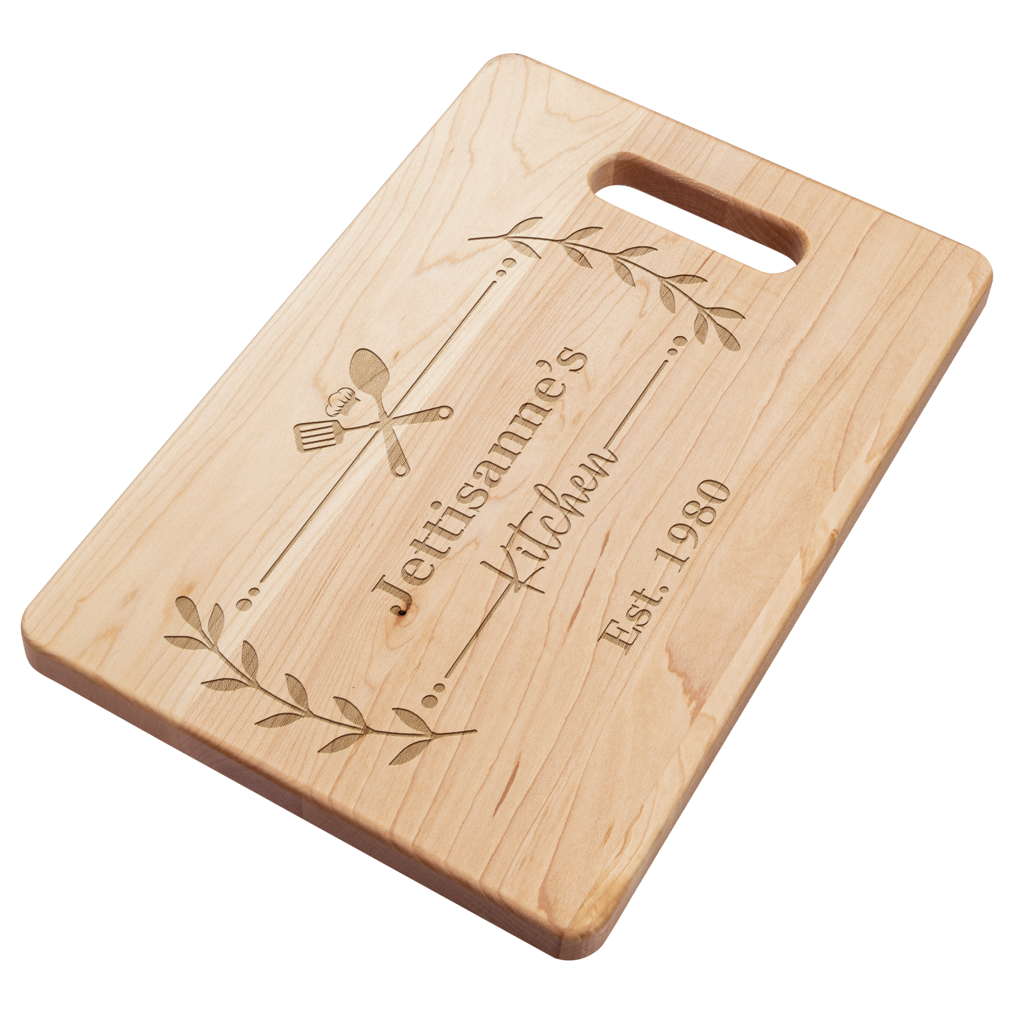 Personalized_Family_Maple_Cutting_Board_Maple_H_Angle_Mockup.png