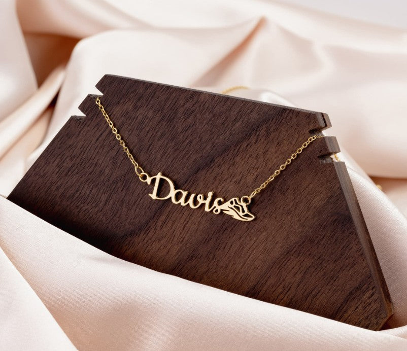 Personalized Sports Name Necklace – Custom Athlete or Sports Mom Gift USA