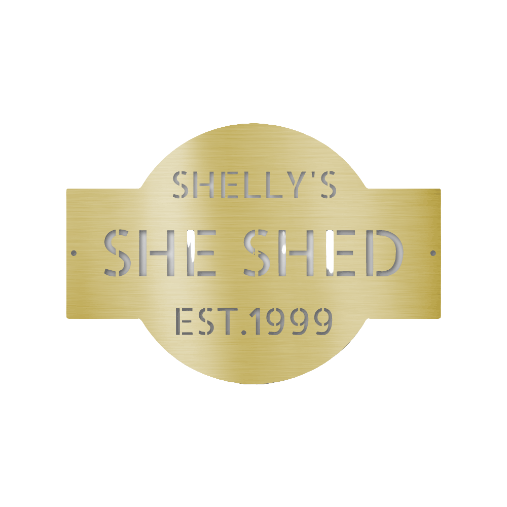 🏷️ Versatile Custom Plaque – Personalized Steel Sign with 3 Lines of Text