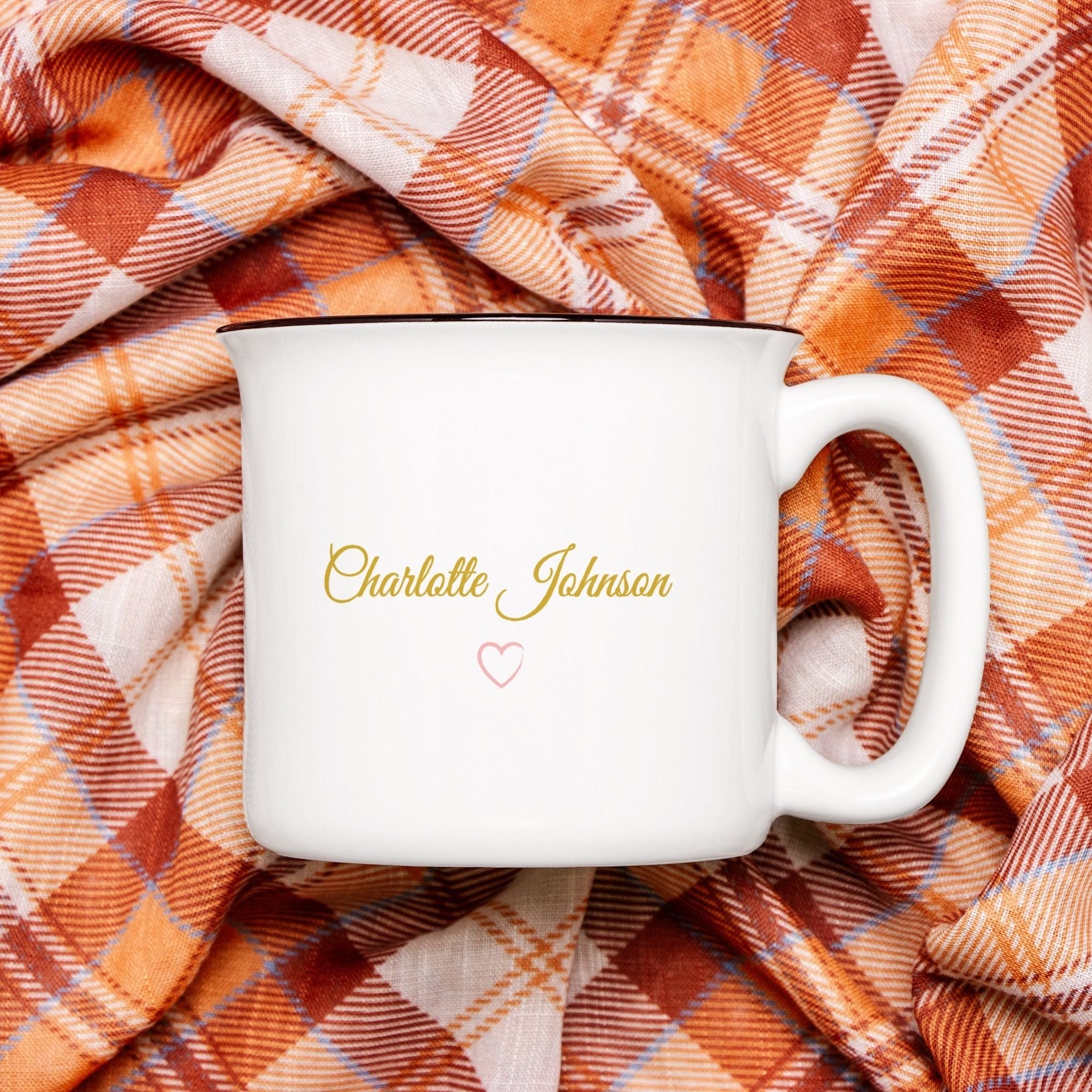 Be Your Own Hero Empowerment Mug – Personalized 13oz Ceramic Camp Mug for Self-Love, Encouragement & Gifts