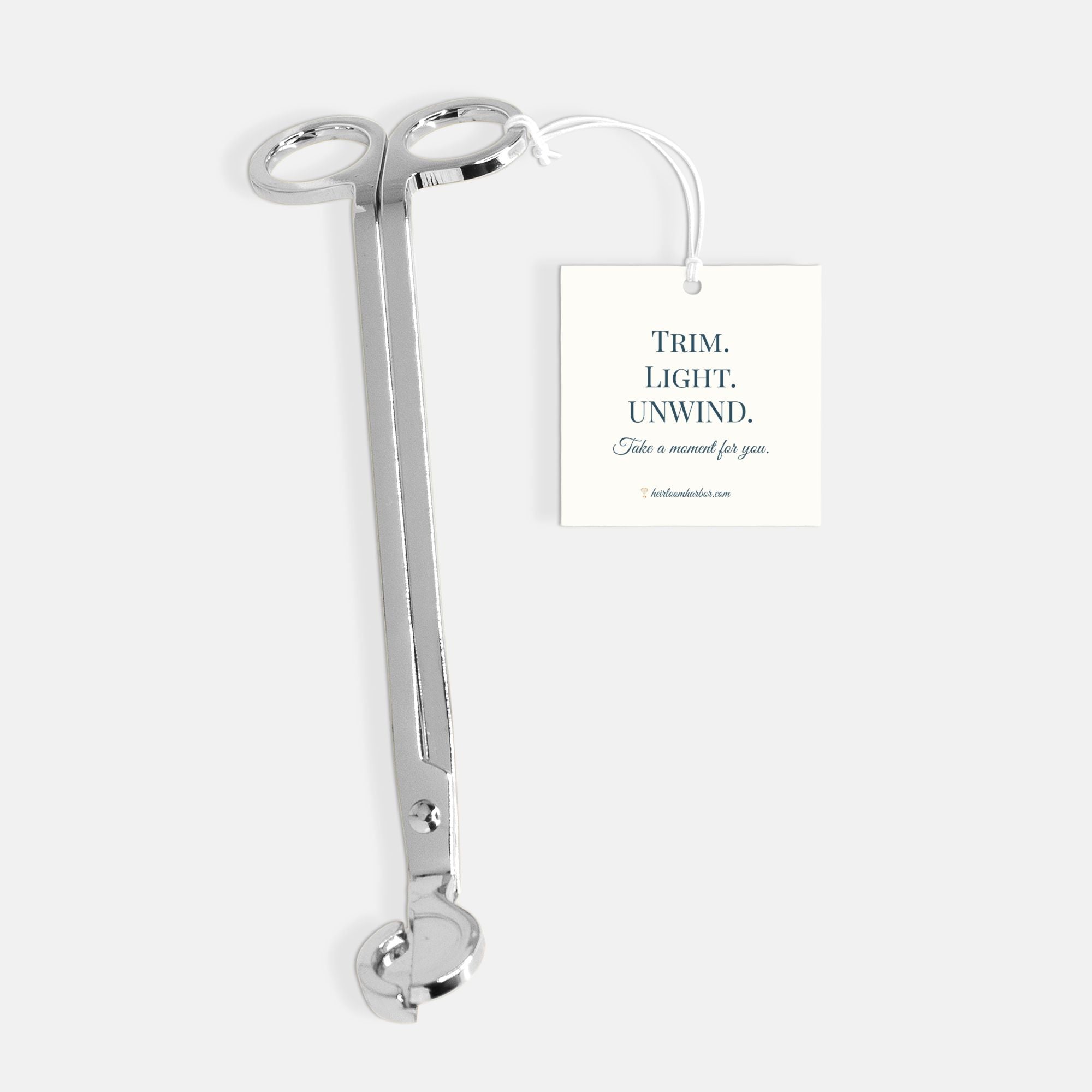 Candle Wick Trimmer – Gold, Silver, or Black with Gift Tag | Trim. Light. Unwind.