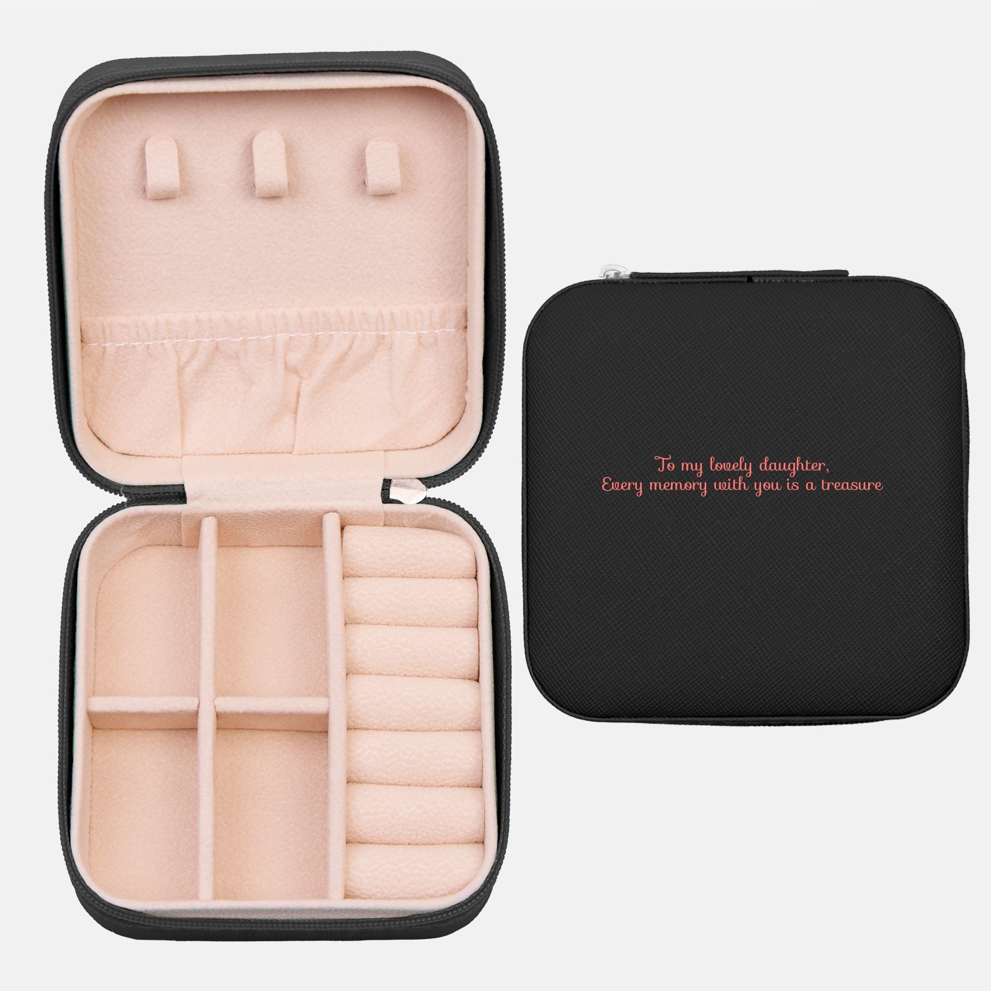 To My Daughter - Jewelry Travel Case