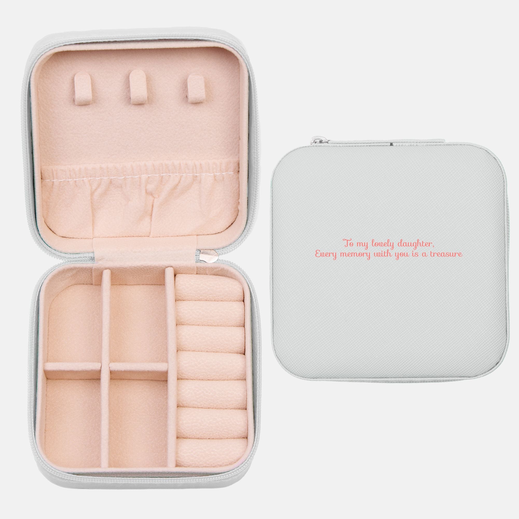 To My Daughter - Jewelry Travel Case