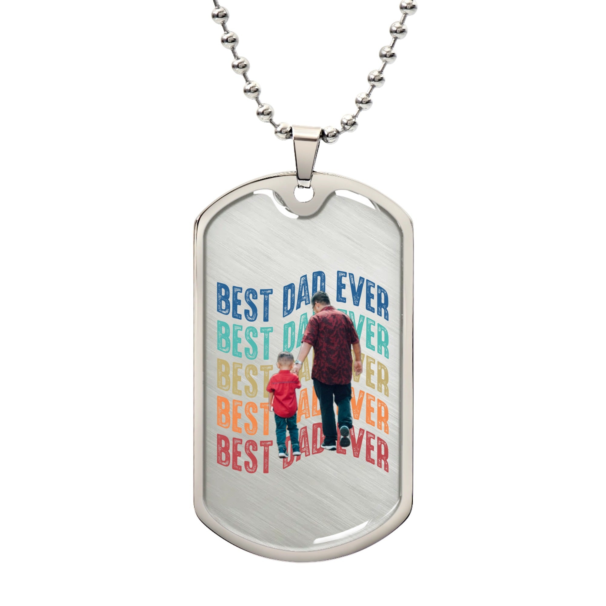 Custom Stacked Message & Photo - Great Gift for Parents from Kids