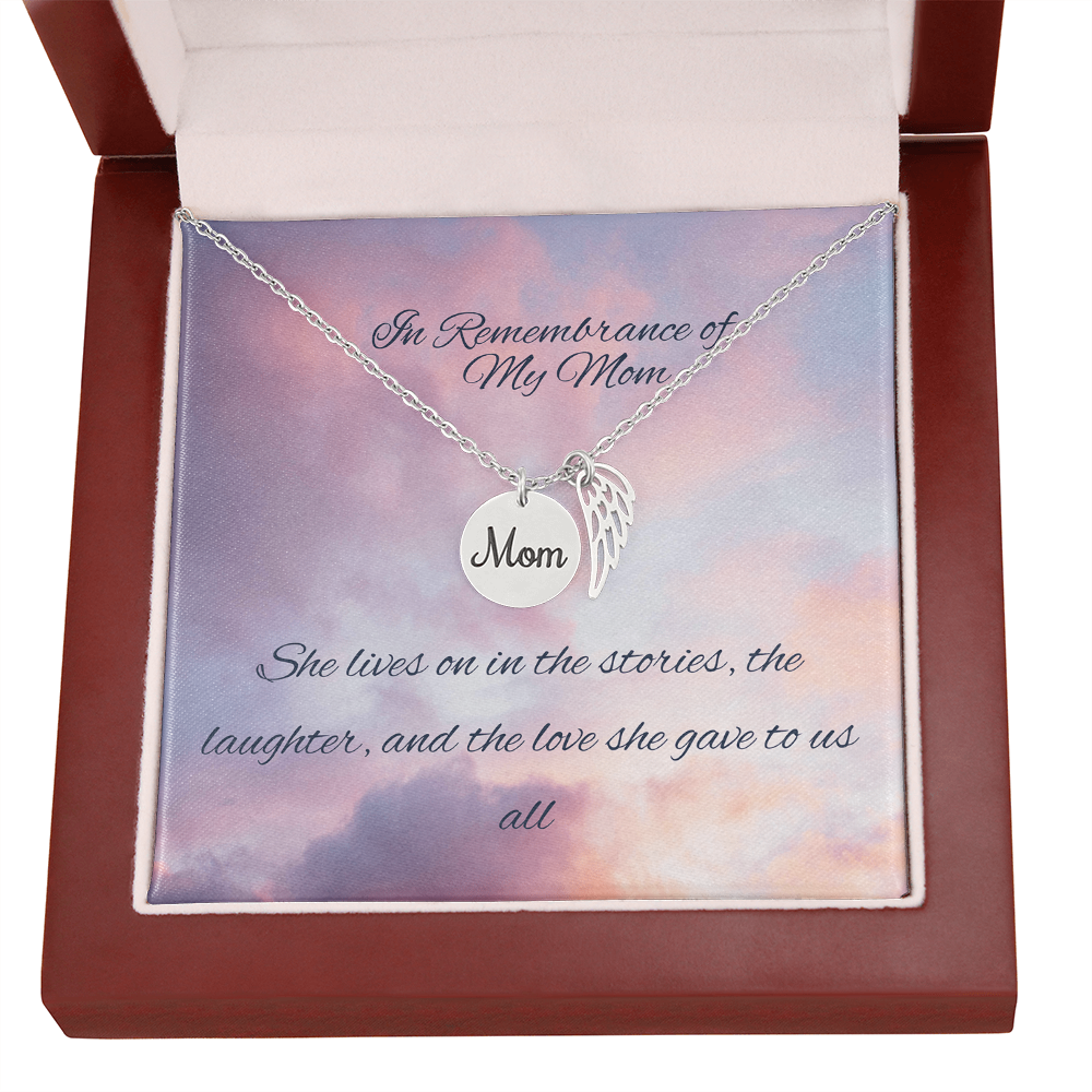 To Remember Mom - A Keepsake Memorial to Carry with You