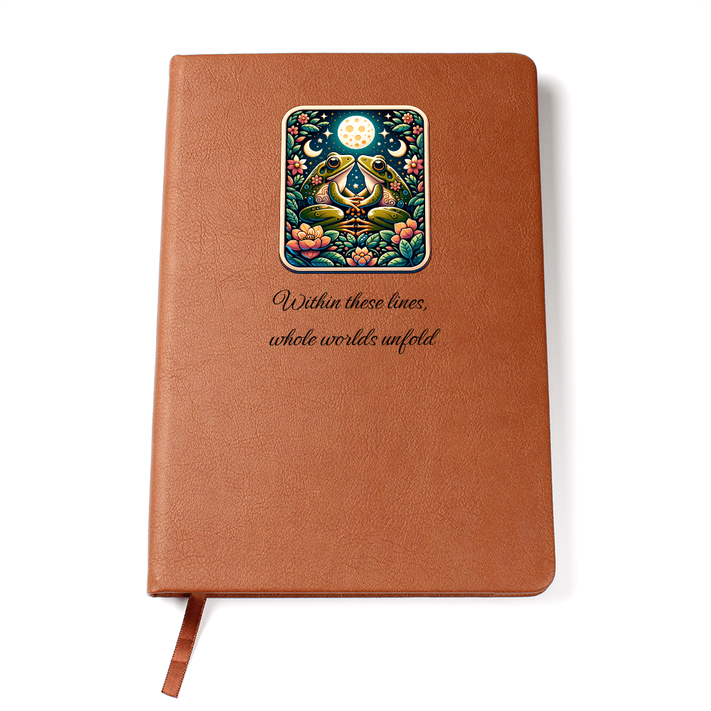 Cottagecore Toad Whimsical World Vegan Journal