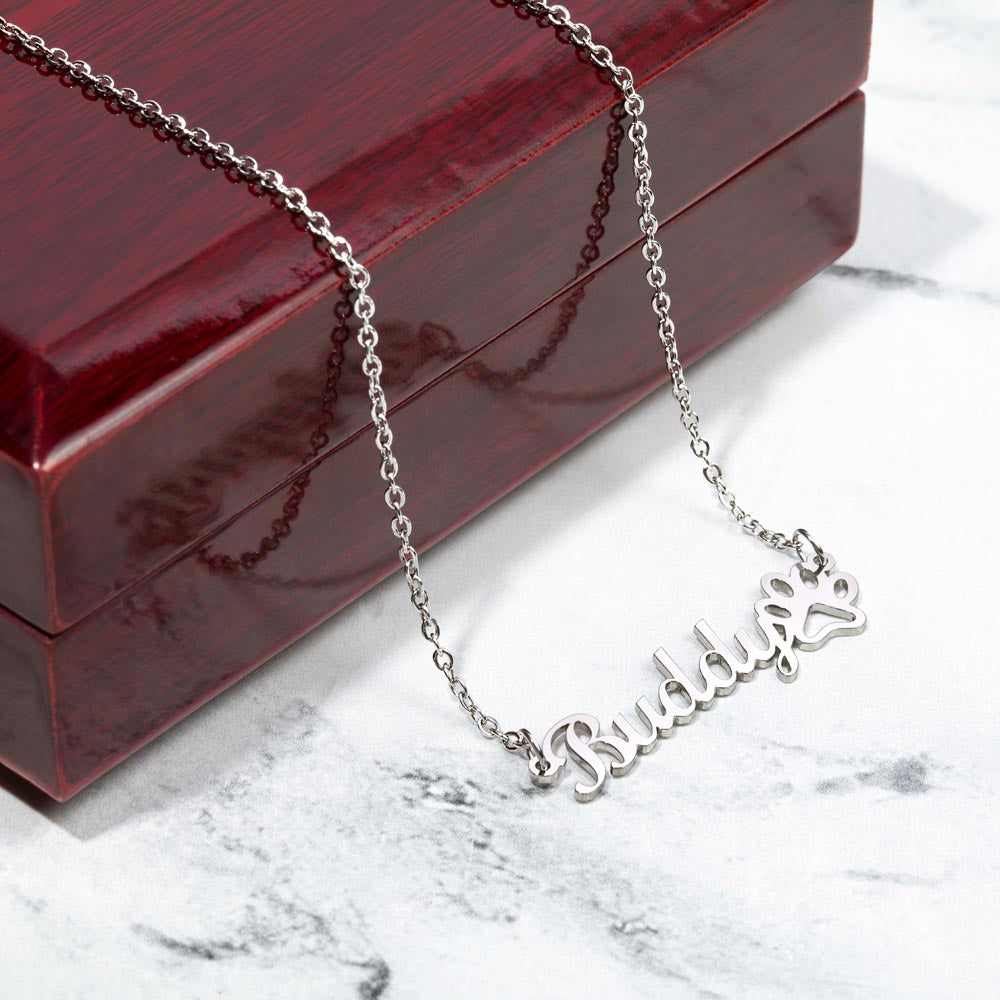 Personalized Name Gift - The Best Dog Mom - A Gift to Celebrate Your Special One