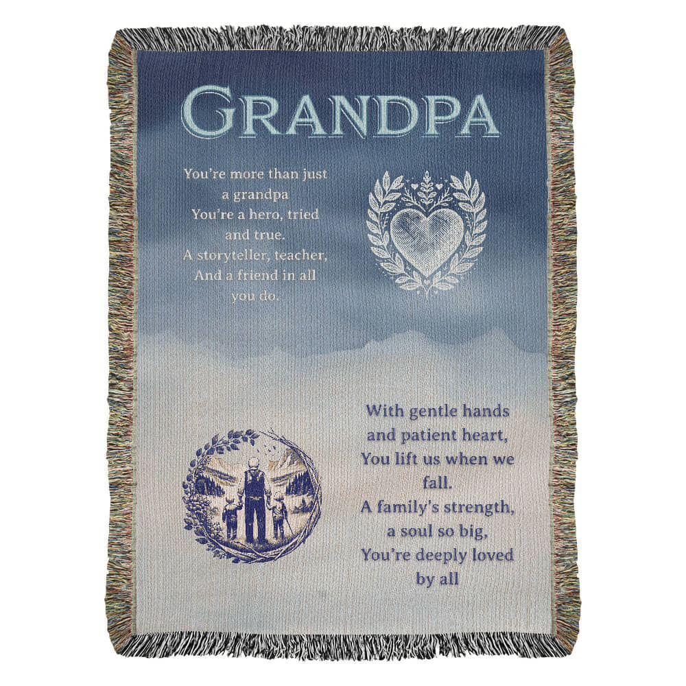 To My Grandpa, Touching Blanket Poem