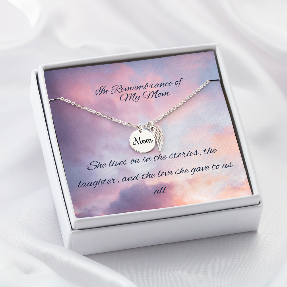 To Remember Mom - A Keepsake Memorial to Carry with You
