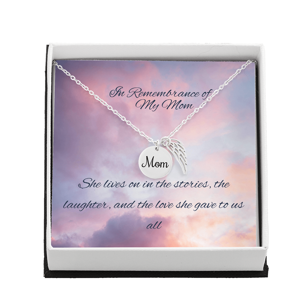 To Remember Mom - A Keepsake Memorial to Carry with You