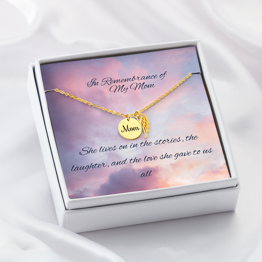 To Remember Mom - A Keepsake Memorial to Carry with You