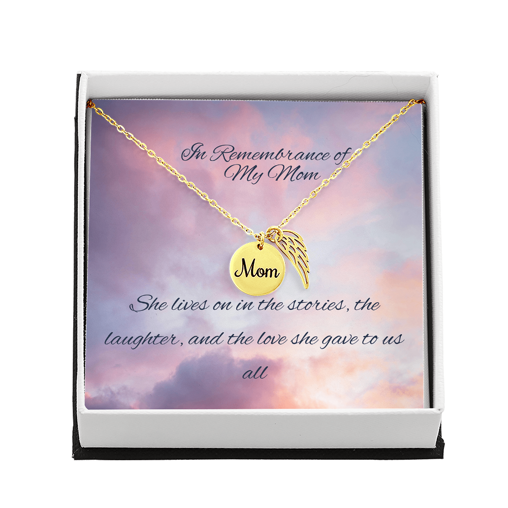 To Remember Mom - A Keepsake Memorial to Carry with You