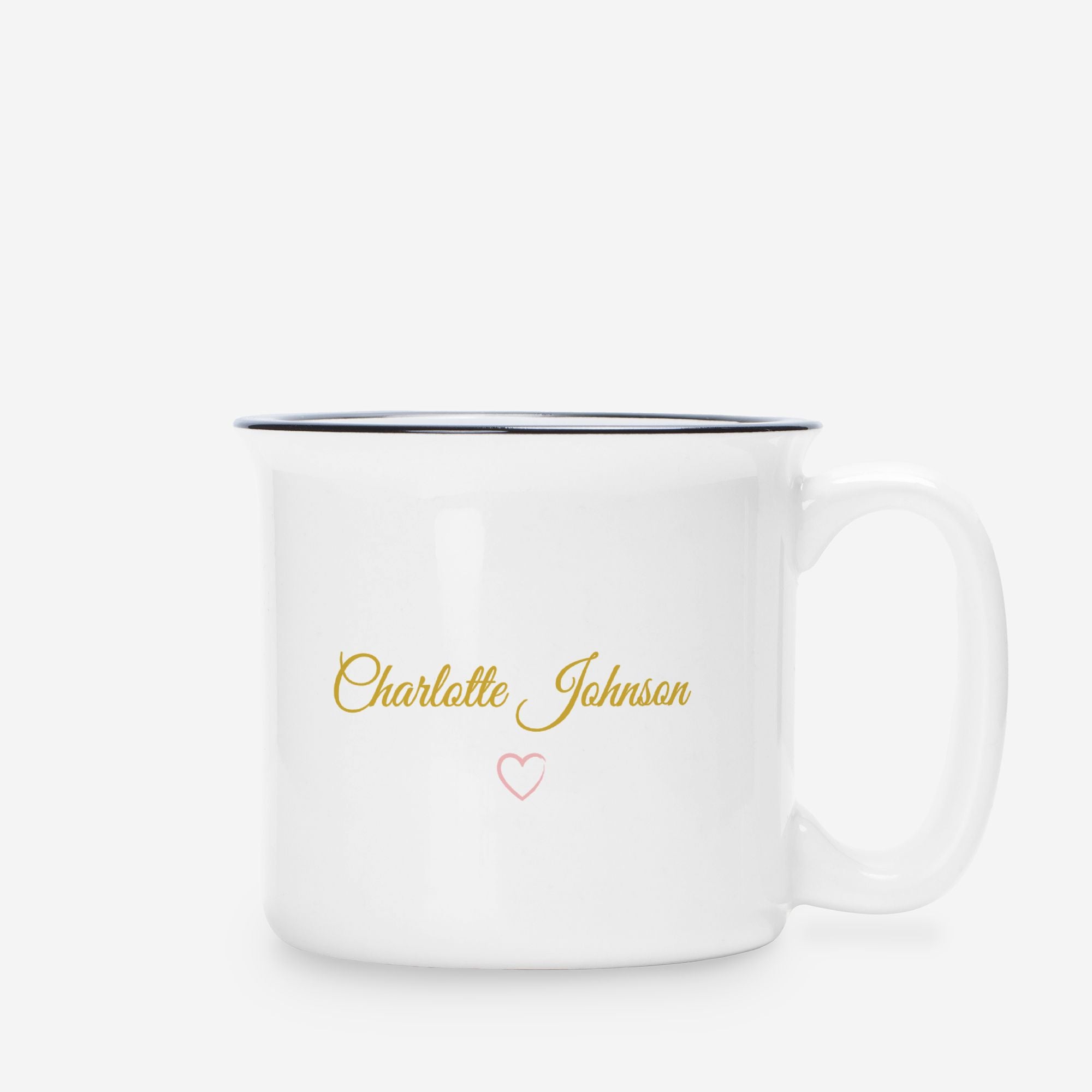 Be Your Own Hero Empowerment Mug – Personalized 13oz Ceramic Camp Mug for Self-Love, Encouragement & Gifts